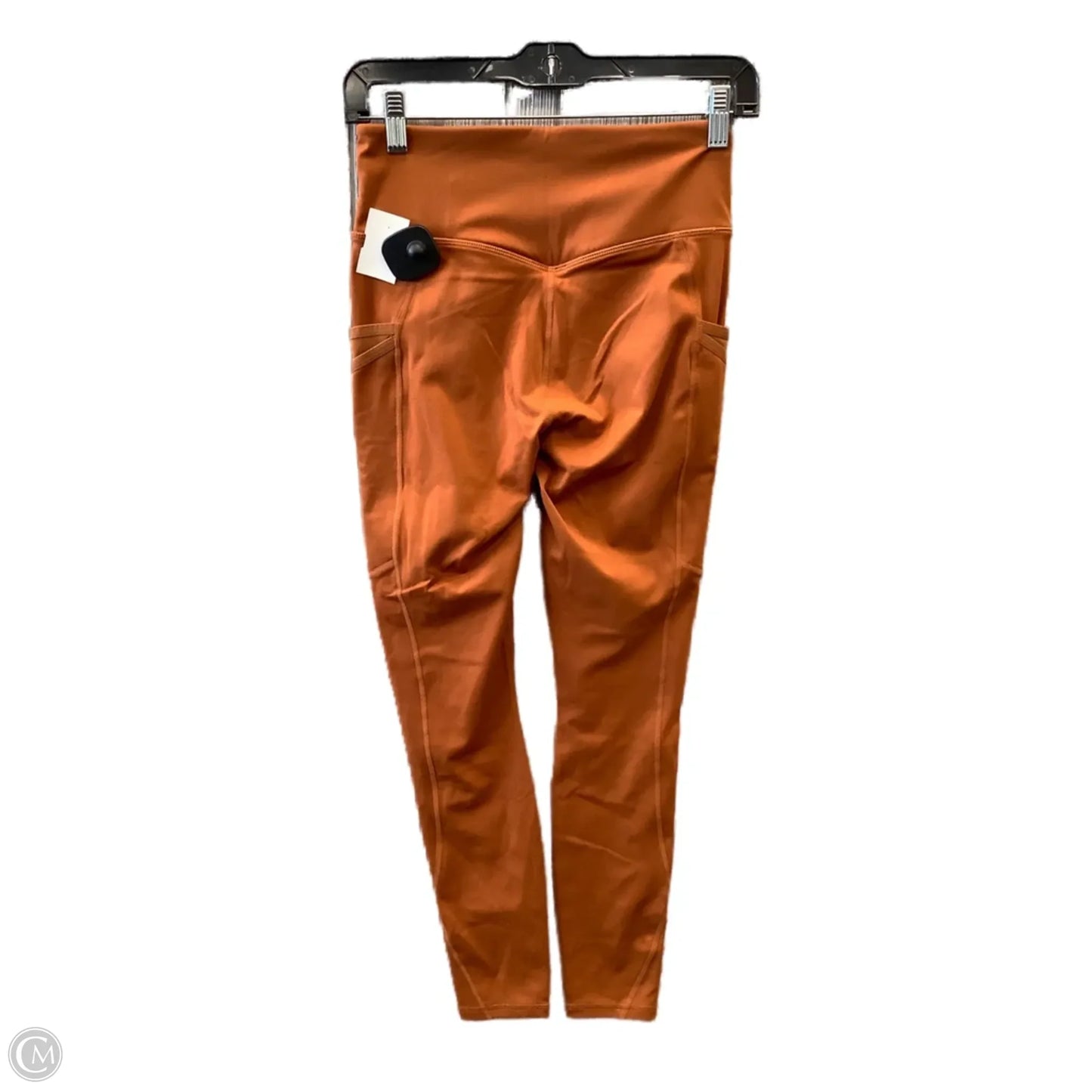 Athletic Leggings By Fabletics In Orange, Size: S