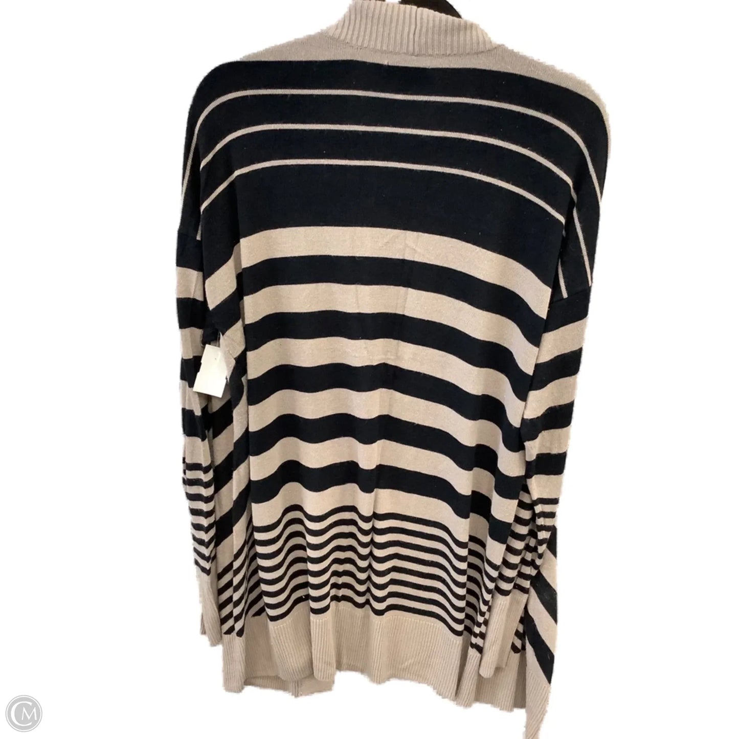 Cardigan By Apt 9 In Striped Pattern, Size: Xl