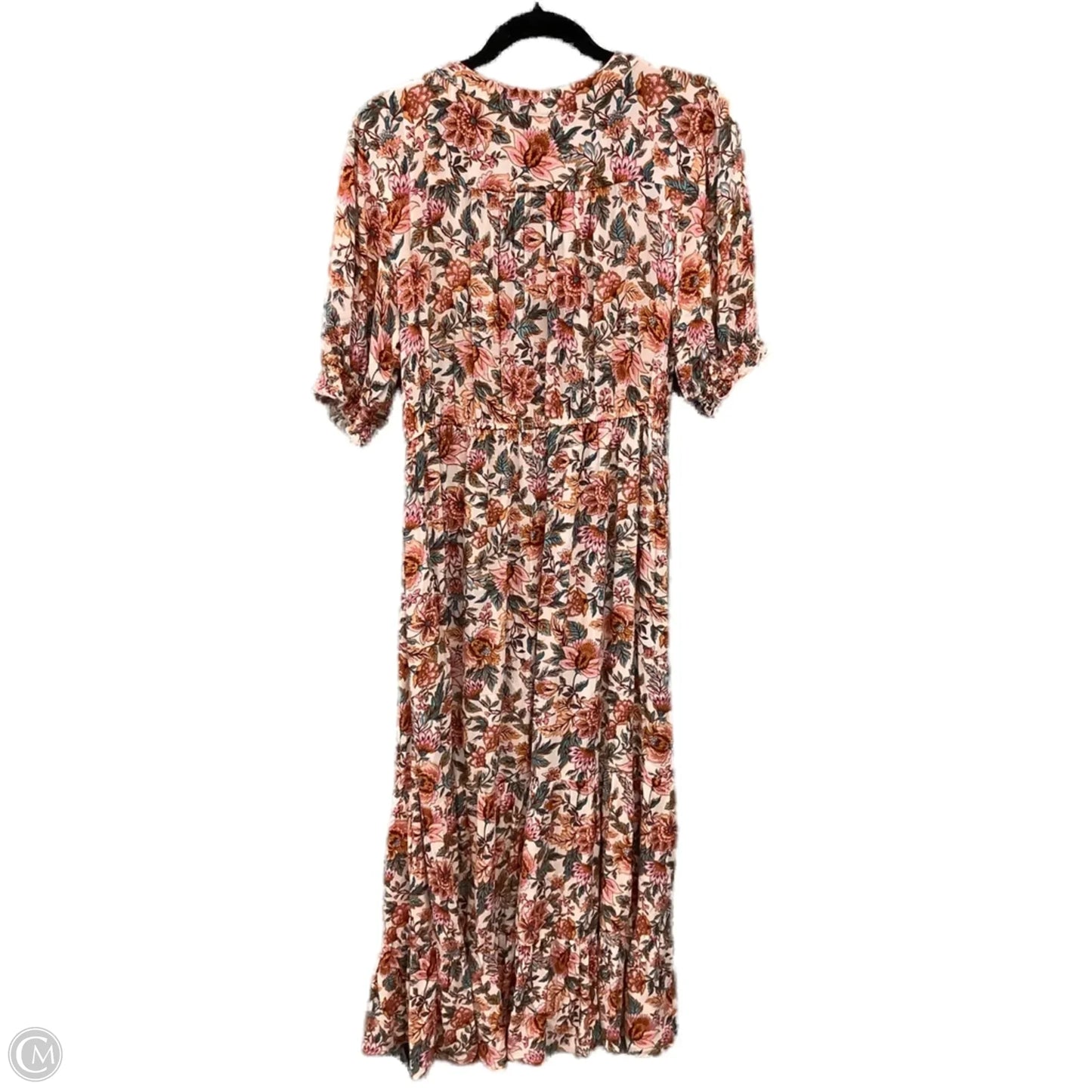 Dress Casual Maxi By Clothes Mentor In Floral Print, Size: M