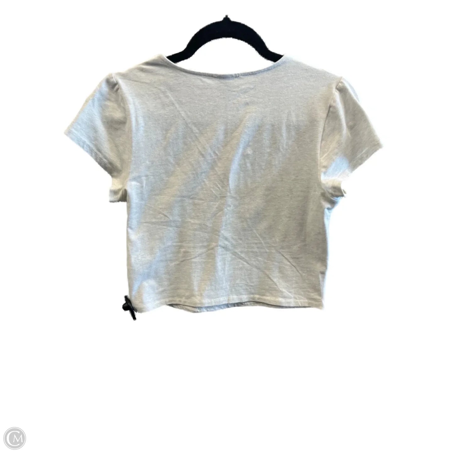 Top Short Sleeve By Wild Fable In Grey, Size: L