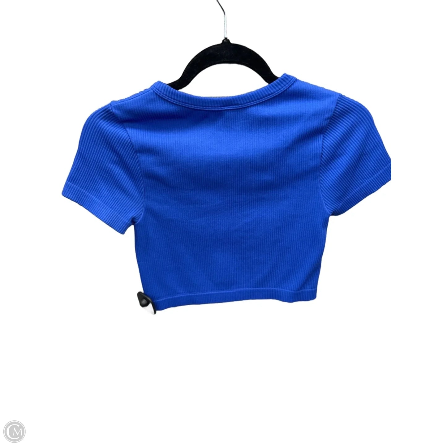 Top Short Sleeve By Clothes Mentor In Blue, Size: S
