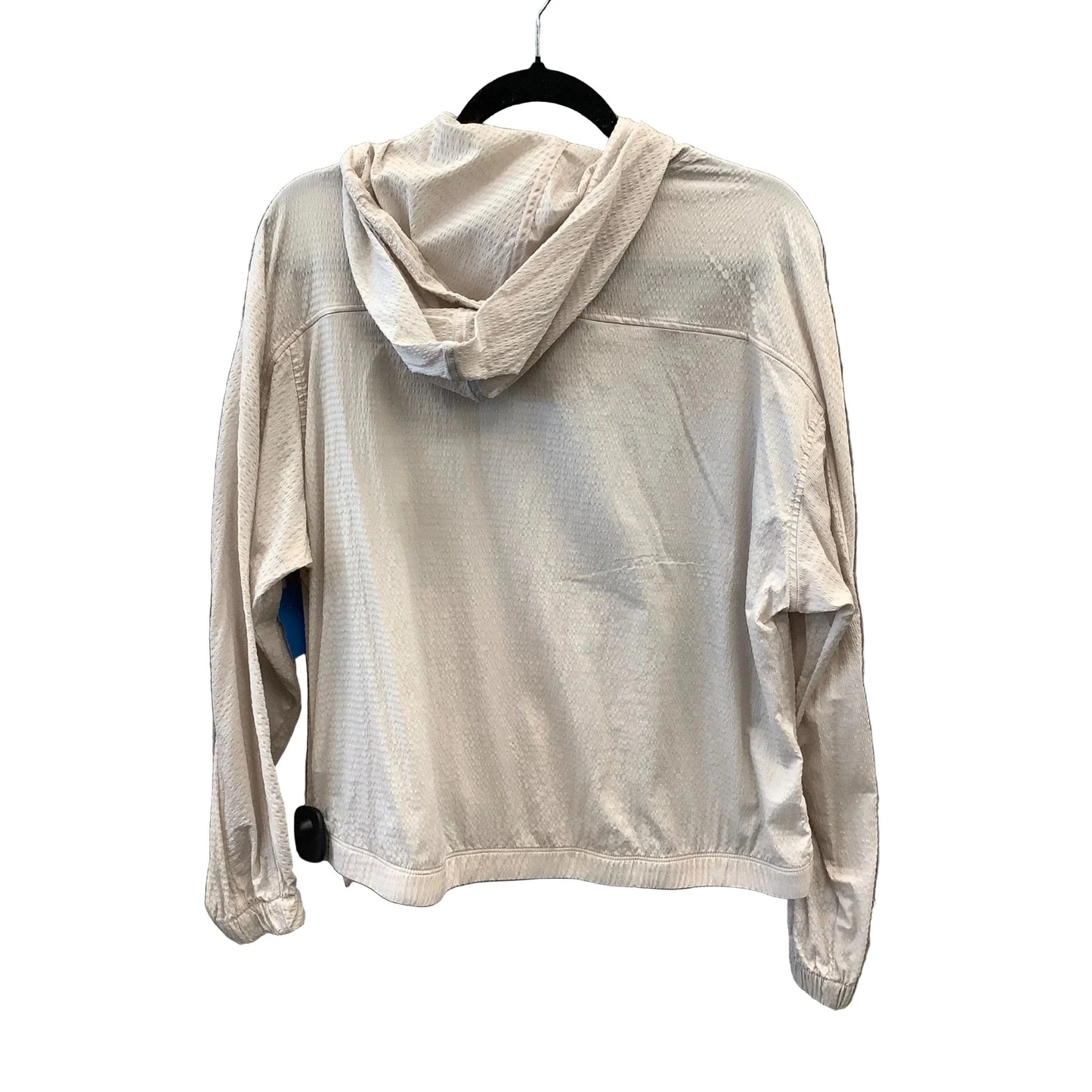 Athletic Jacket By Avia In Beige, Size: M