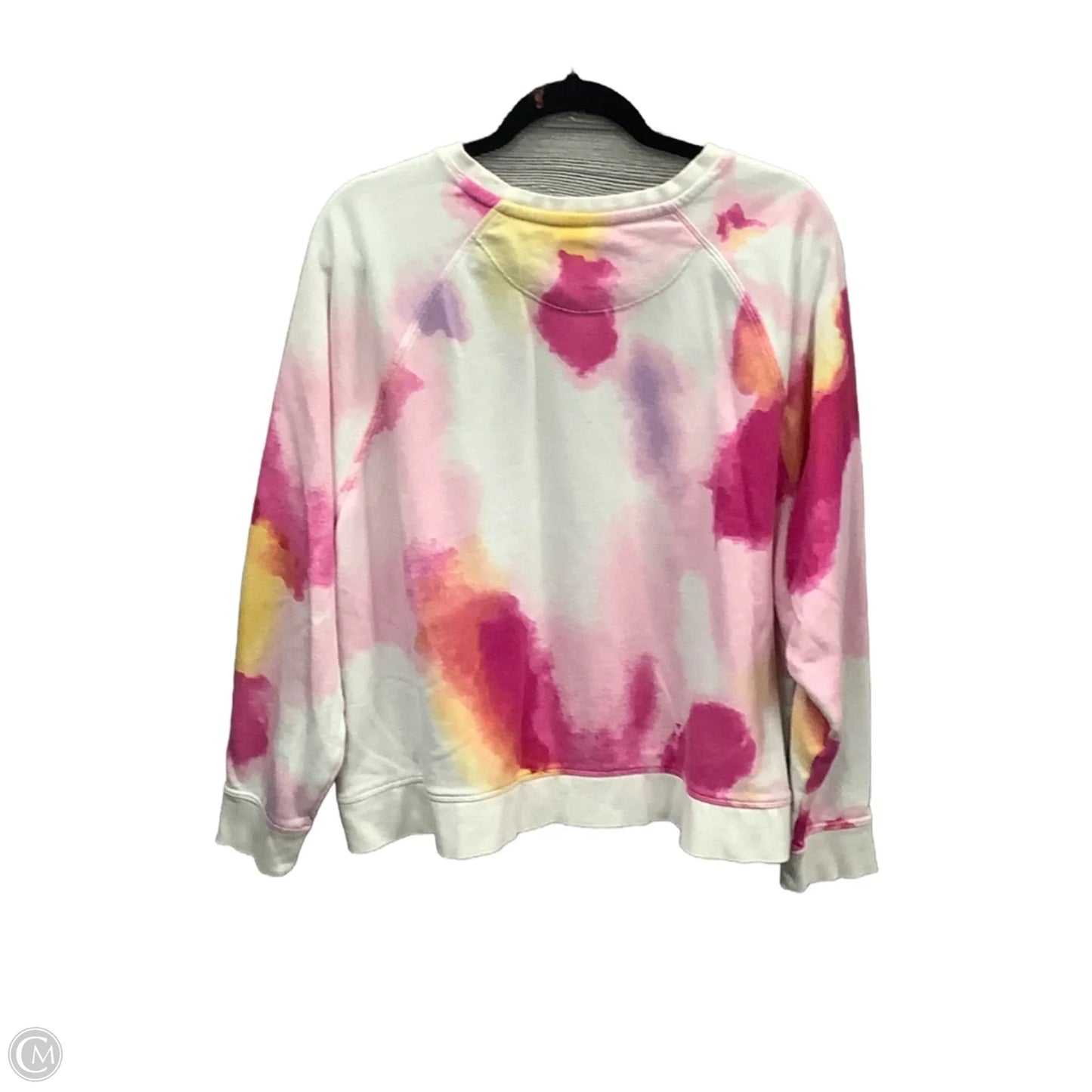 Sweatshirt Crewneck By Champion In Tie Dye Print, Size: 2x