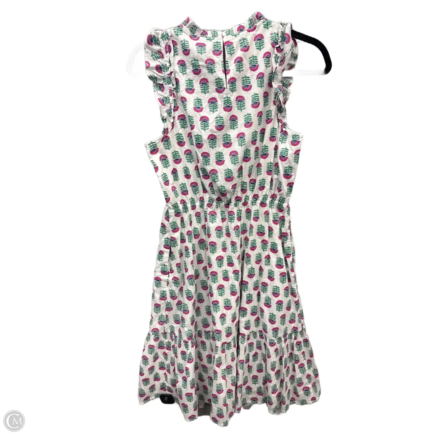 Dress Casual Midi By J. Crew In Floral Print, Size: Xs