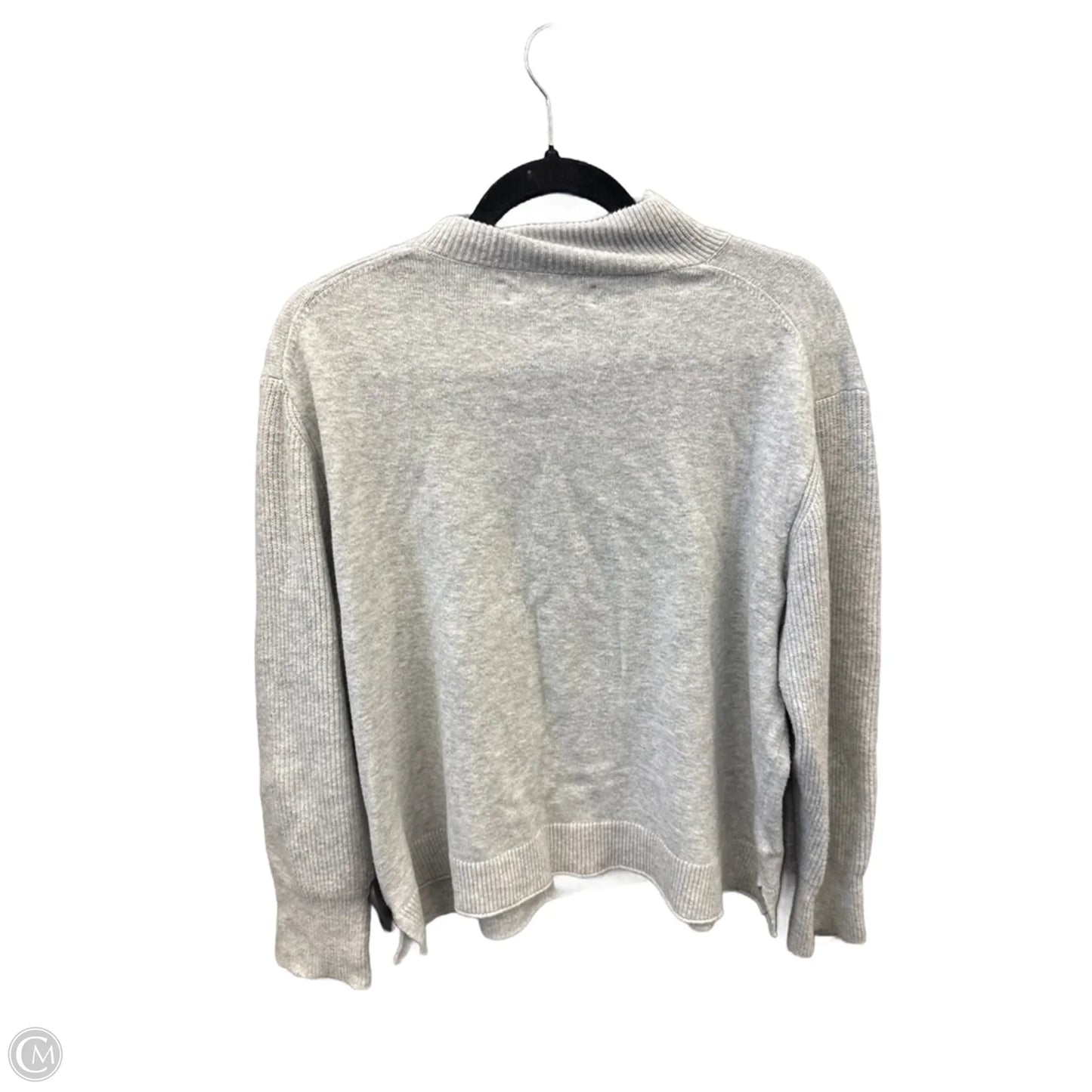 Sweater By Loft In Grey, Size: Xl