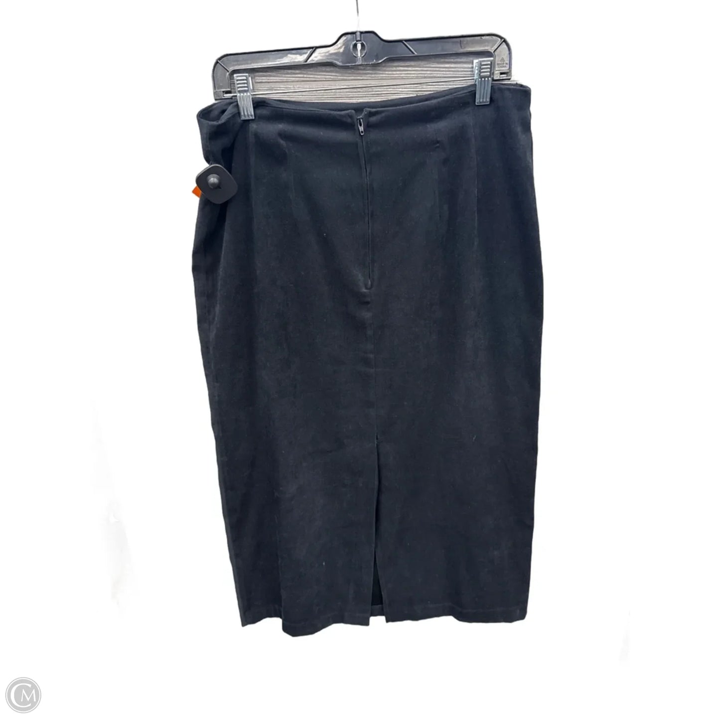 Skirt Maxi By Briggs In Black, Size: 14
