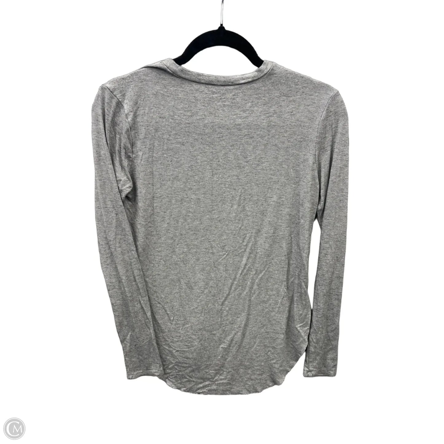 Athletic Top Long Sleeve Crewneck By Halogen In Striped Pattern, Size: Xs