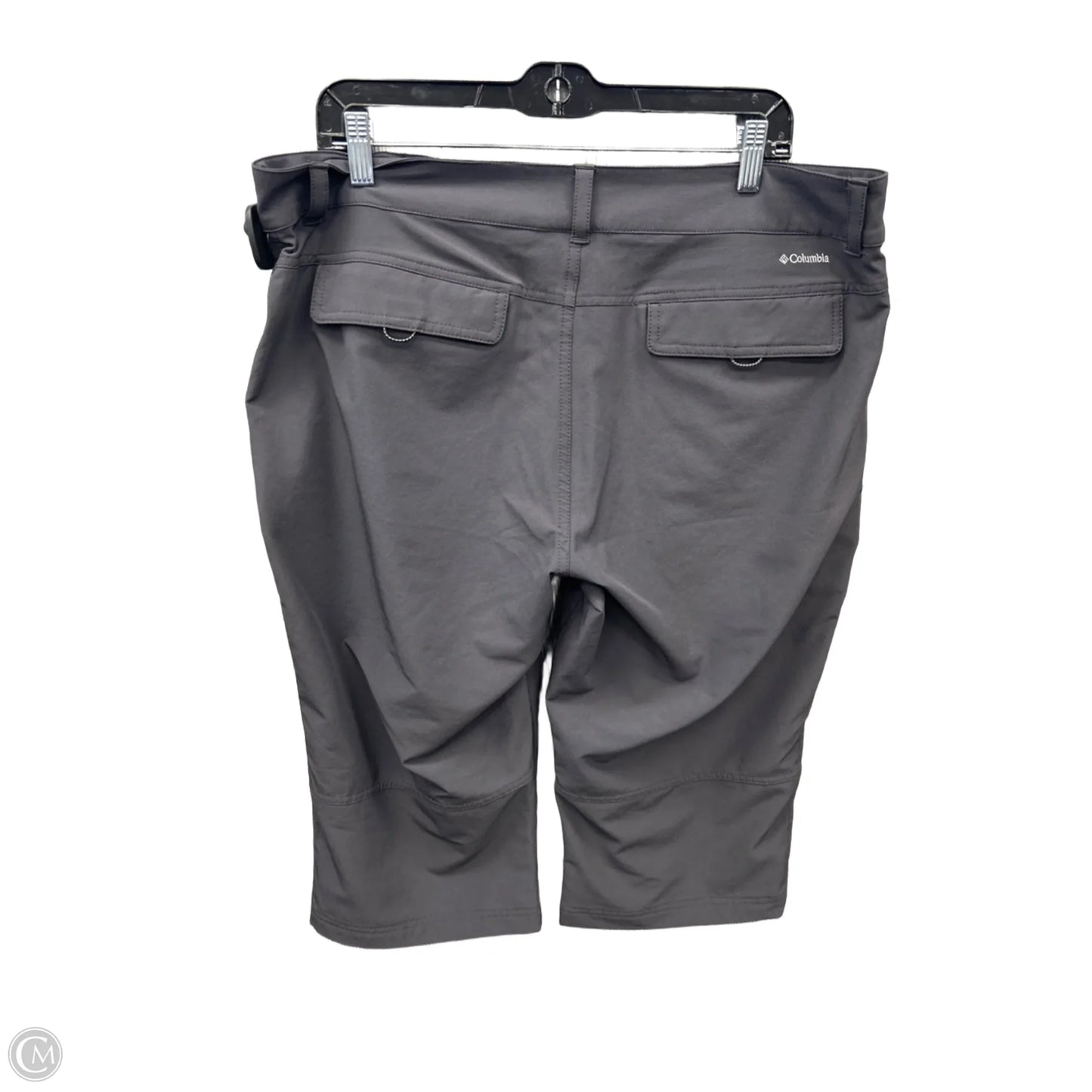 Athletic Capris By Columbia In Grey, Size: L