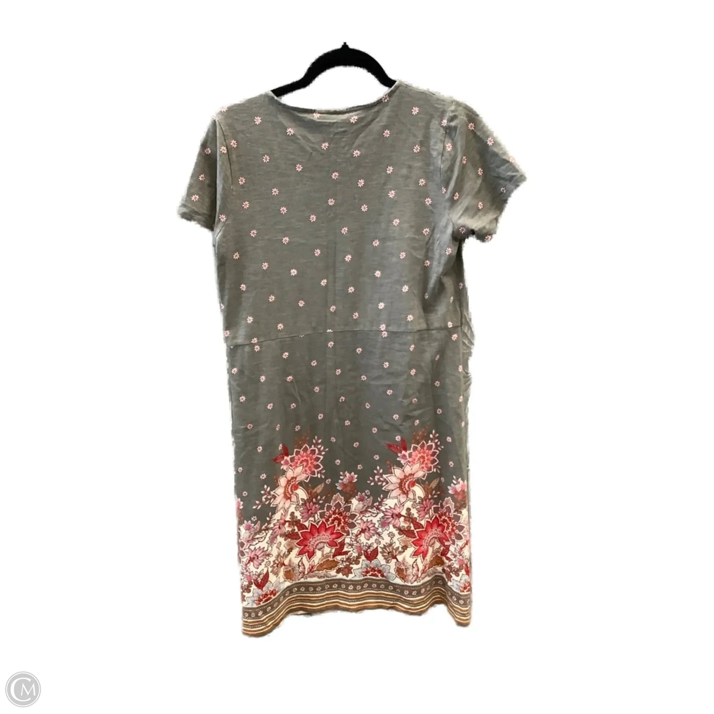 Dress Casual Midi By J. Jill In Grey, Size: S