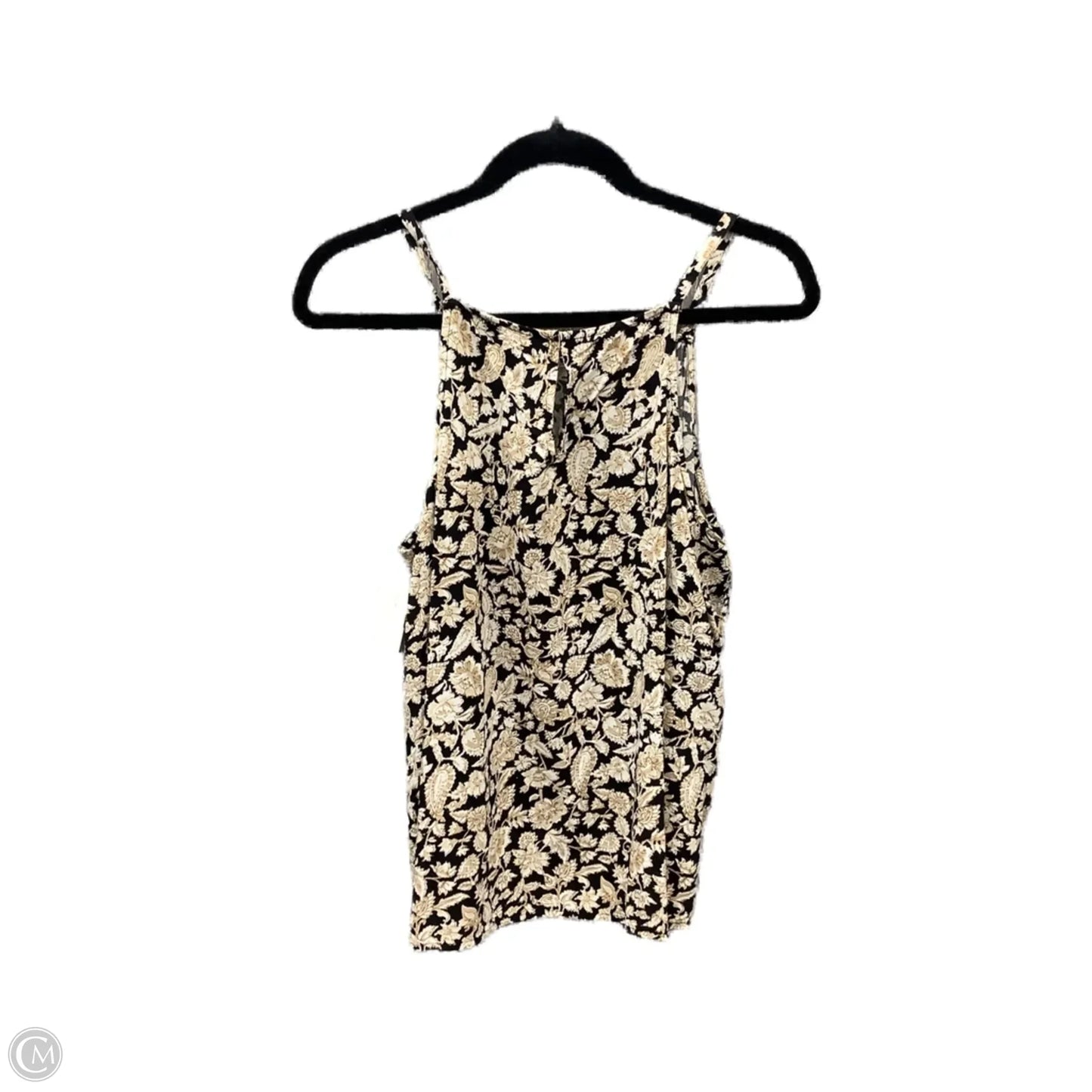 Top Sleeveless By Old Navy In Floral Print, Size: L