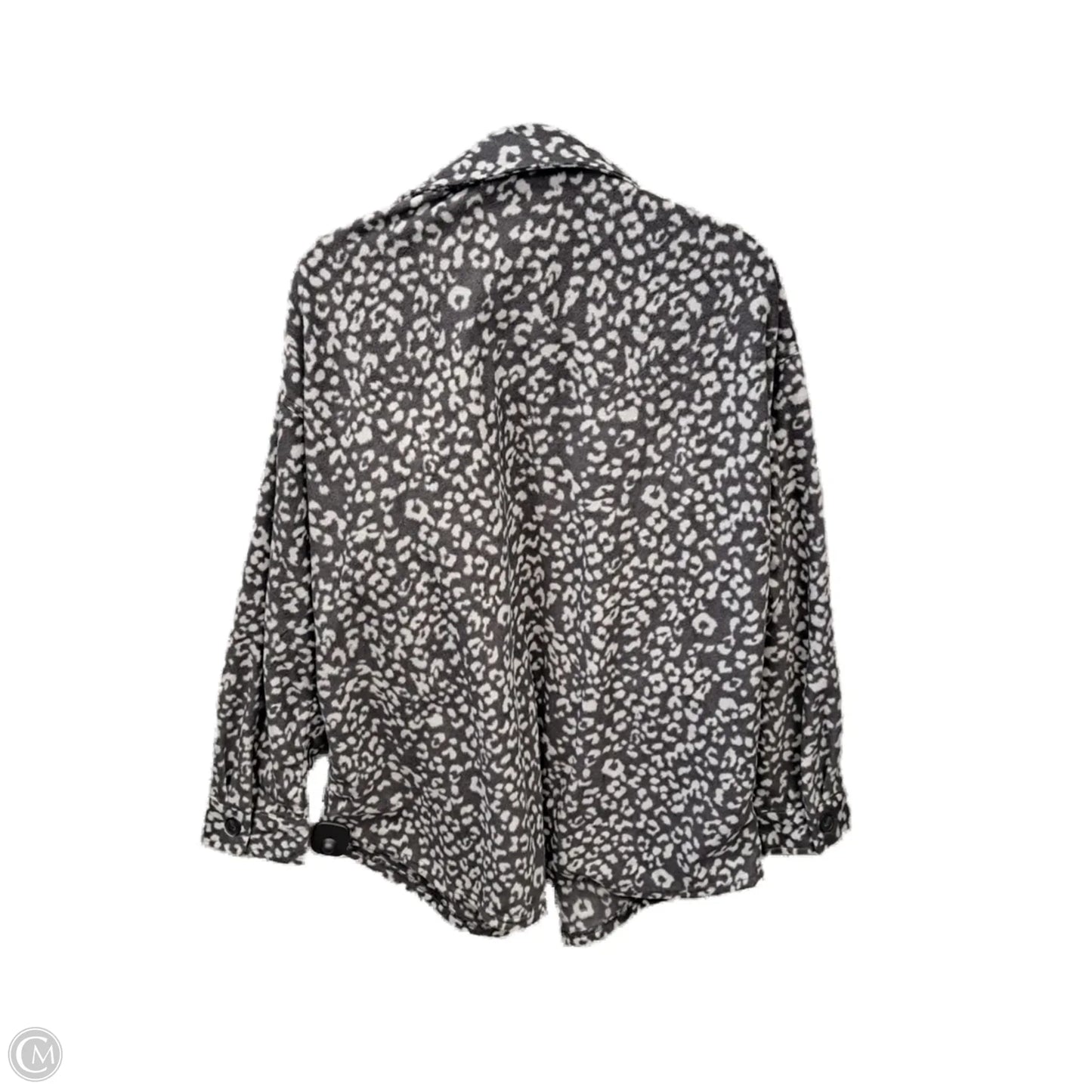 Jacket Fleece By Maurices In Grey, Size: Xl