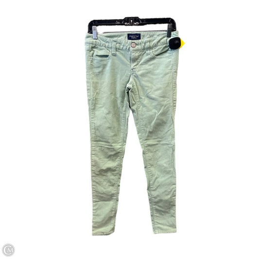 Pants Corduroy By American Eagle In Green, Size: 0