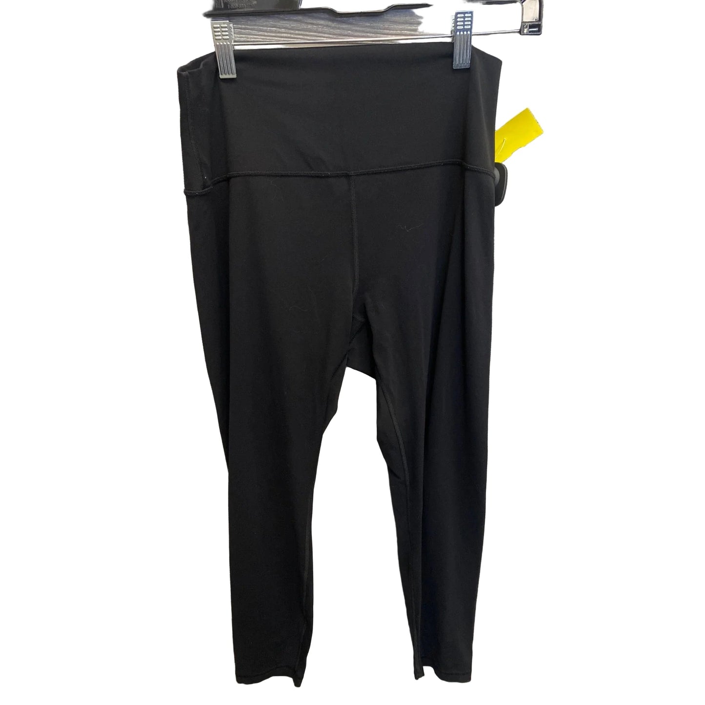 Athletic Capris By Crz Yoga In Black, Size: Xxl
