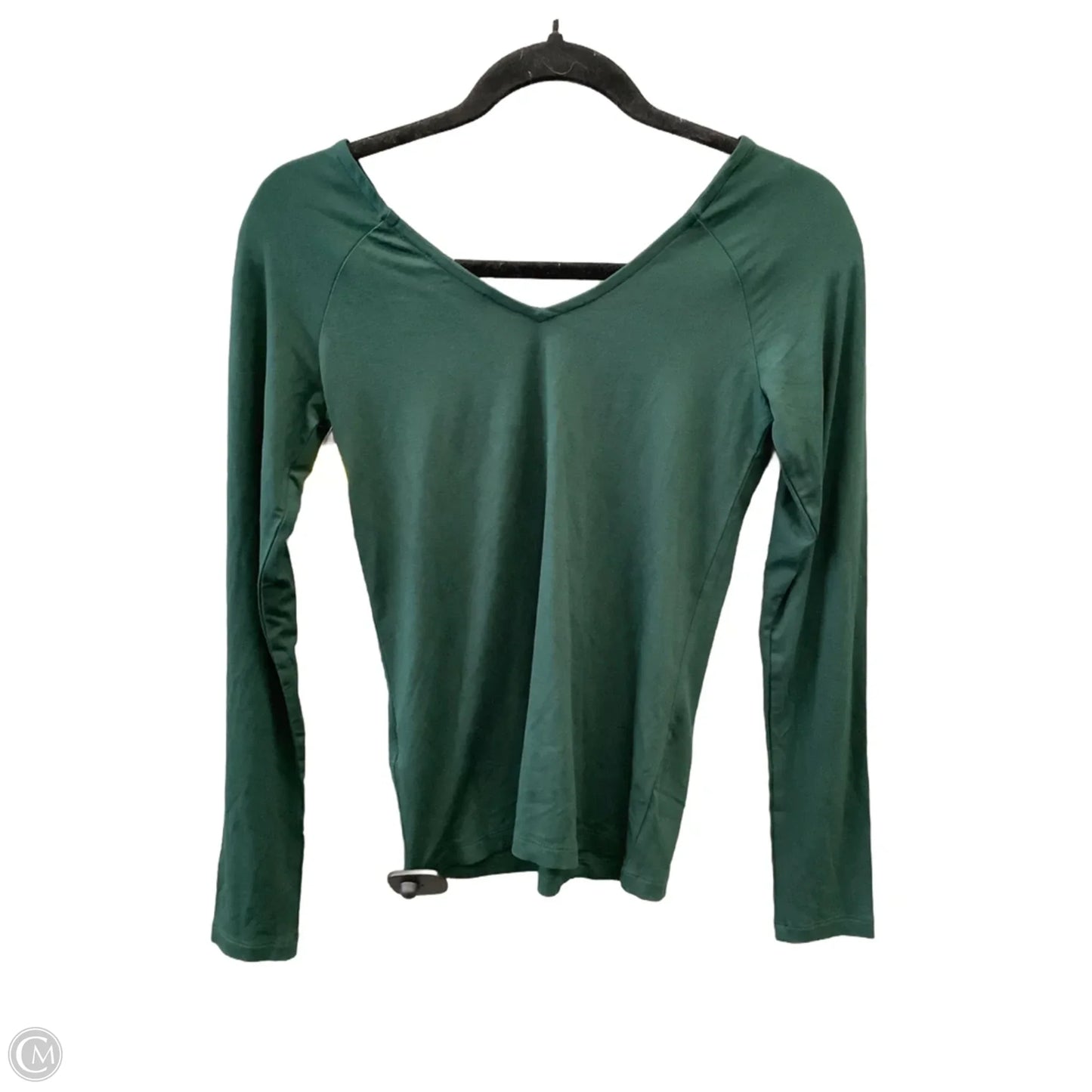 Top Long Sleeve By Madewell In Green, Size: S