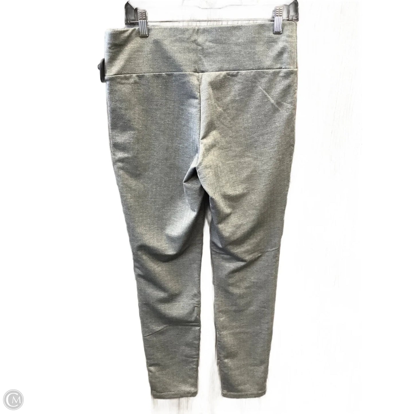 Athletic Leggings By Stylus In Grey, Size: L