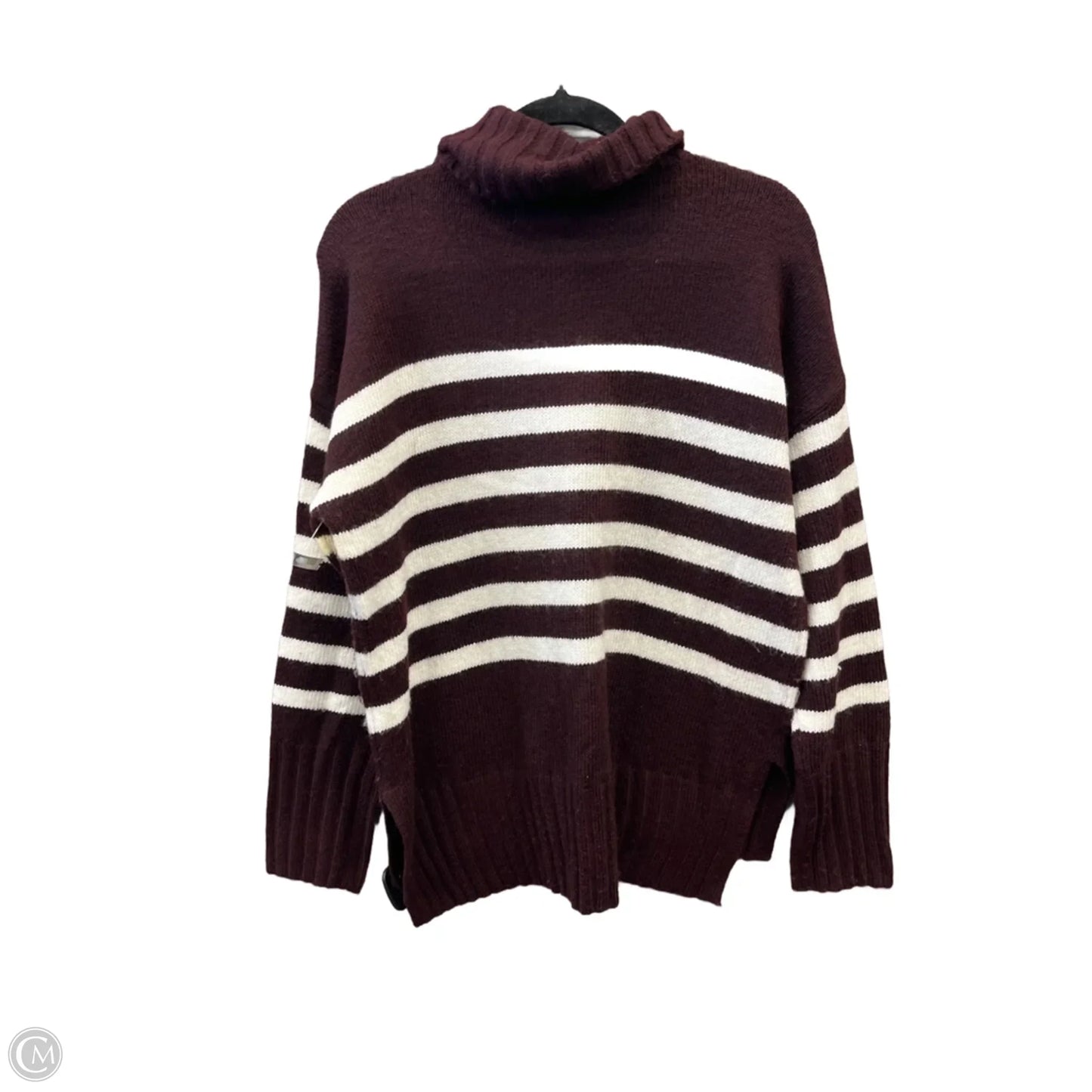 Sweater By Sonoma In Striped Pattern, Size: M