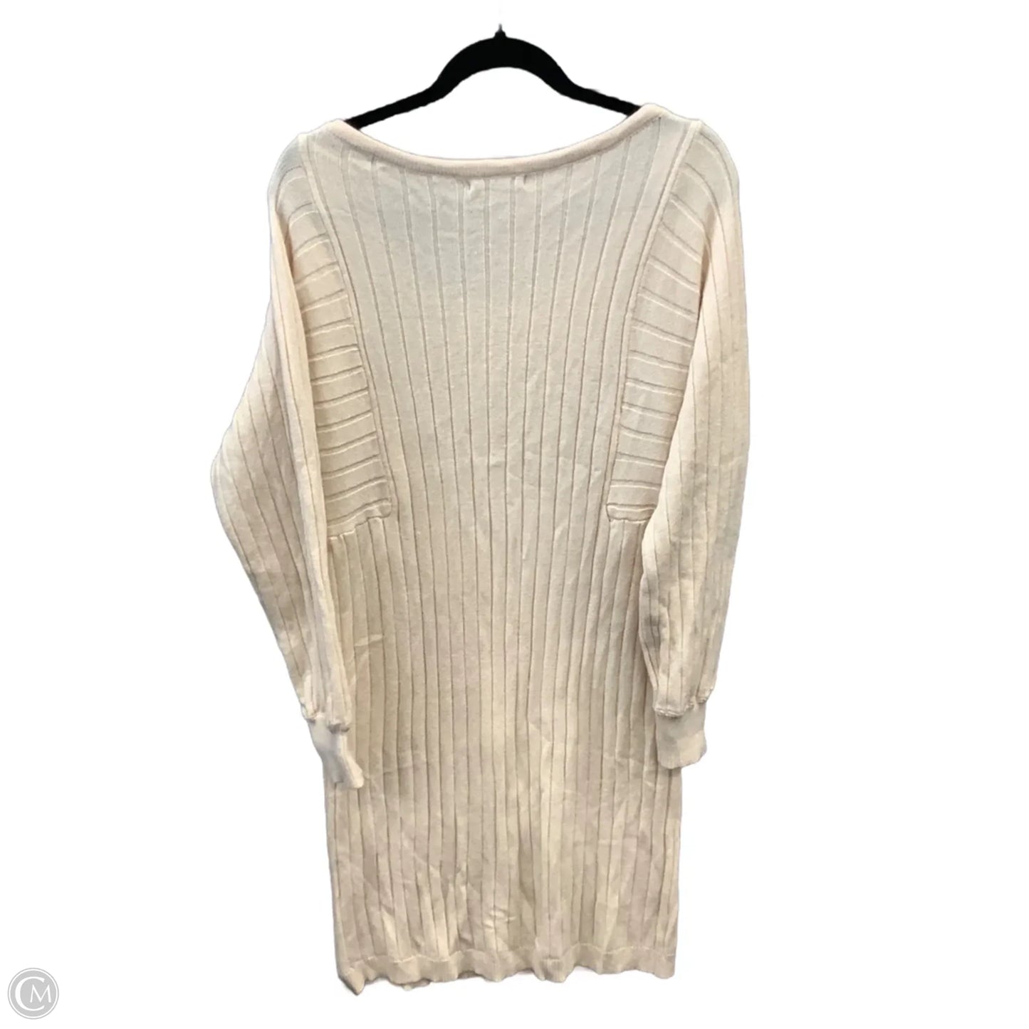 Dress Sweater By Prettygarden In Cream, Size: Xl