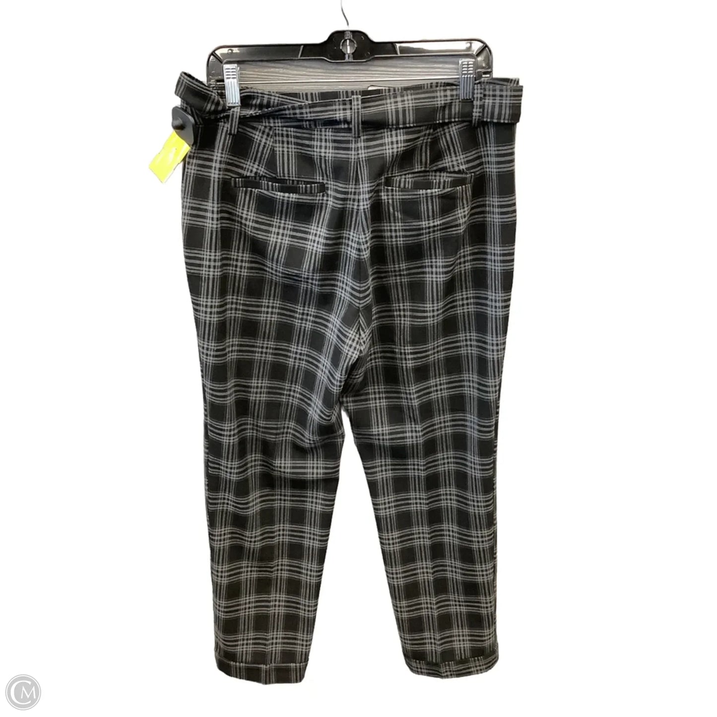 Pants Dress By Loft In Plaid Pattern, Size: 10