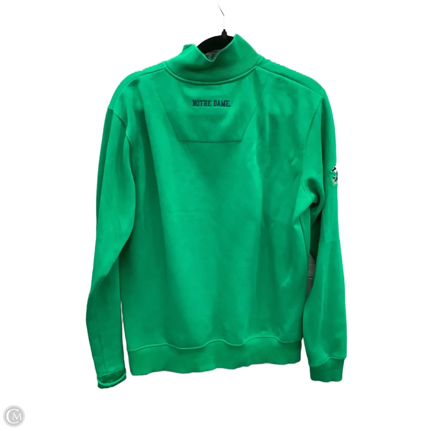 Sweatshirt Collar By Clothes Mentor In Green, Size: M