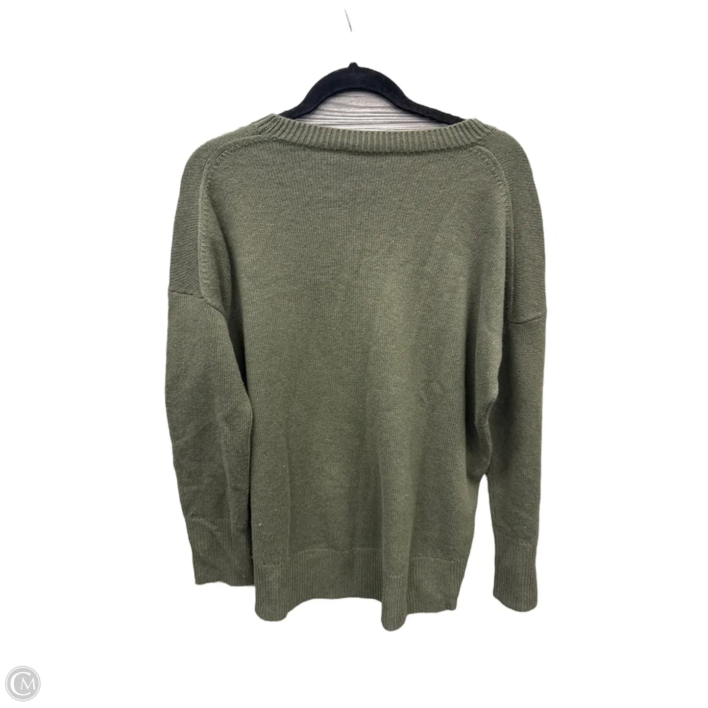 Sweater By Theory In Green, Size: S