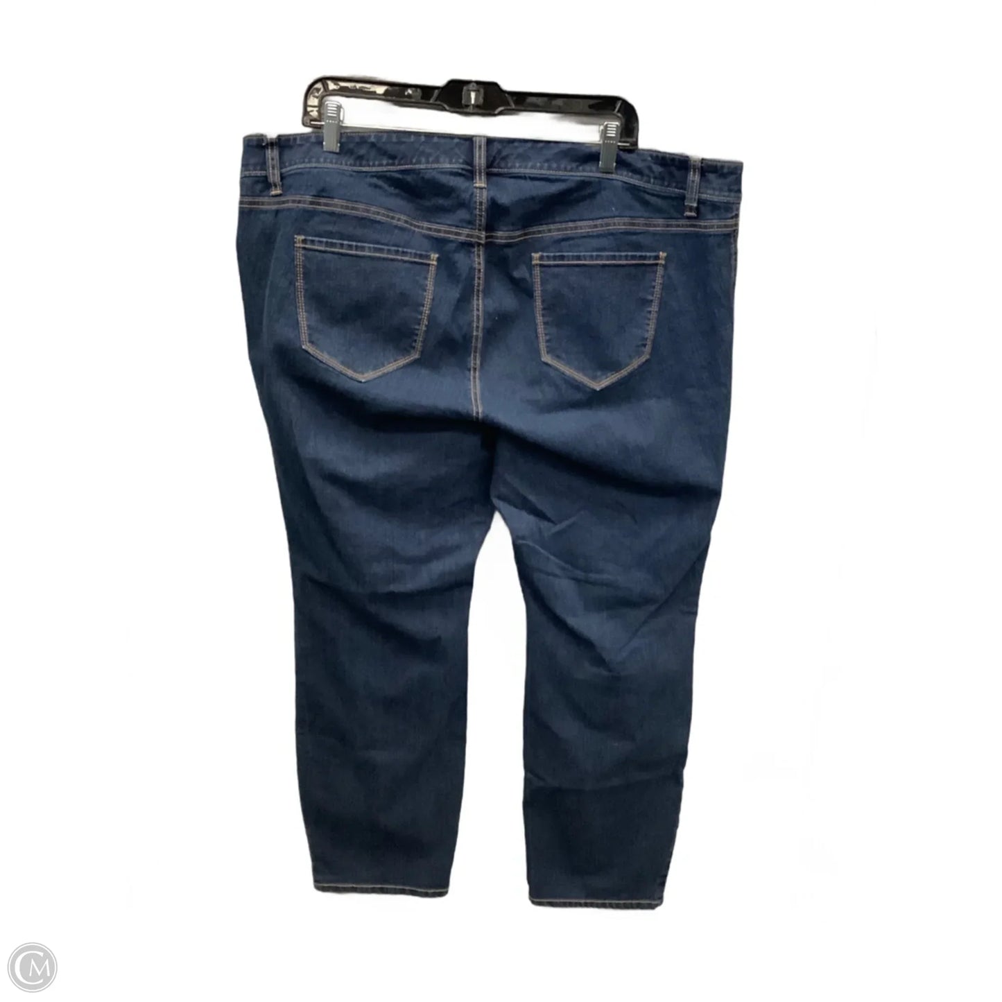 Jeans Straight By Old Navy In Blue Denim, Size: 22