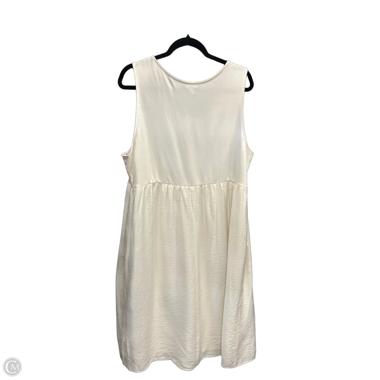 Dress Casual Midi By Time And Tru In Floral Print, Size: 3x