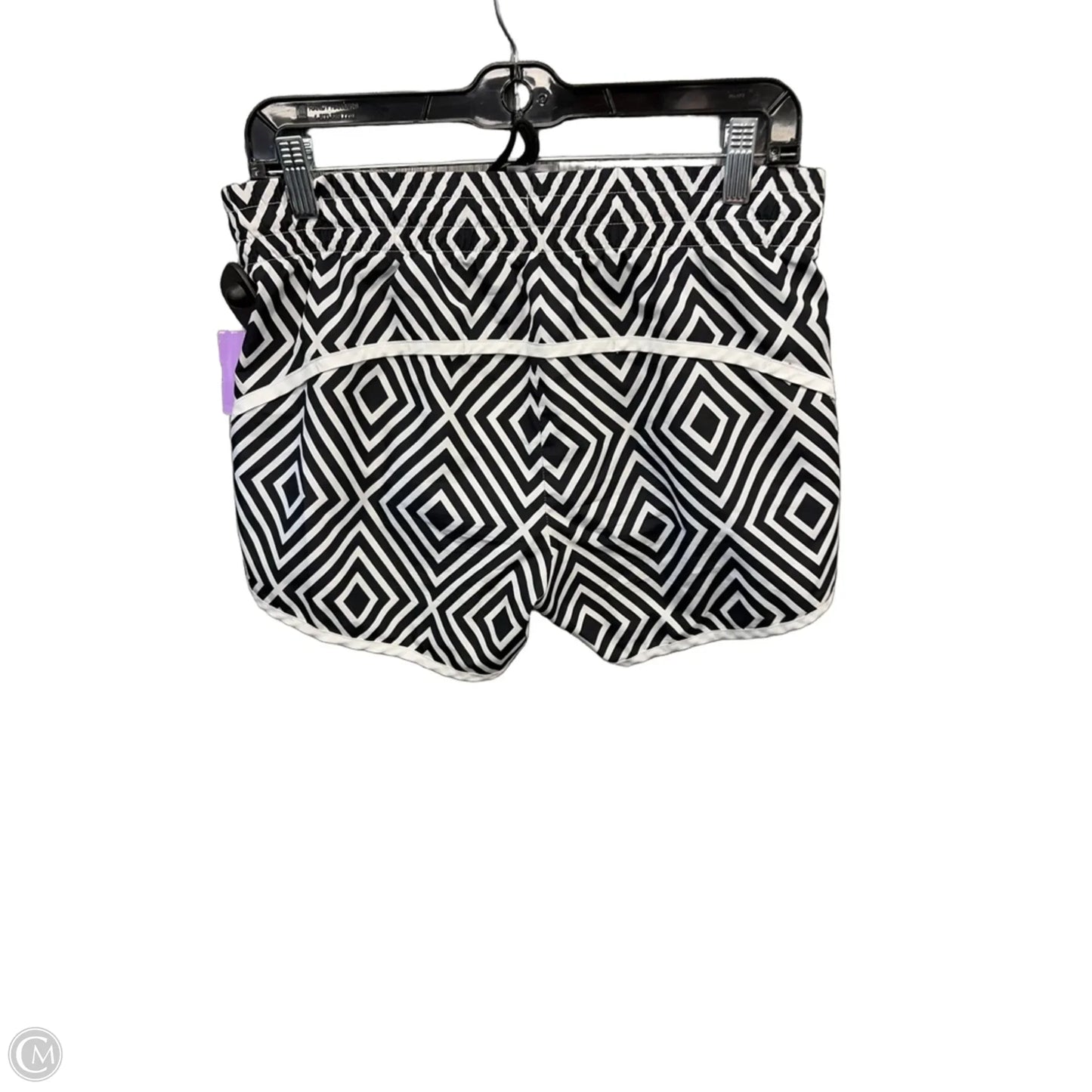 Athletic Shorts By Athletic Works In Black & White, Size: M