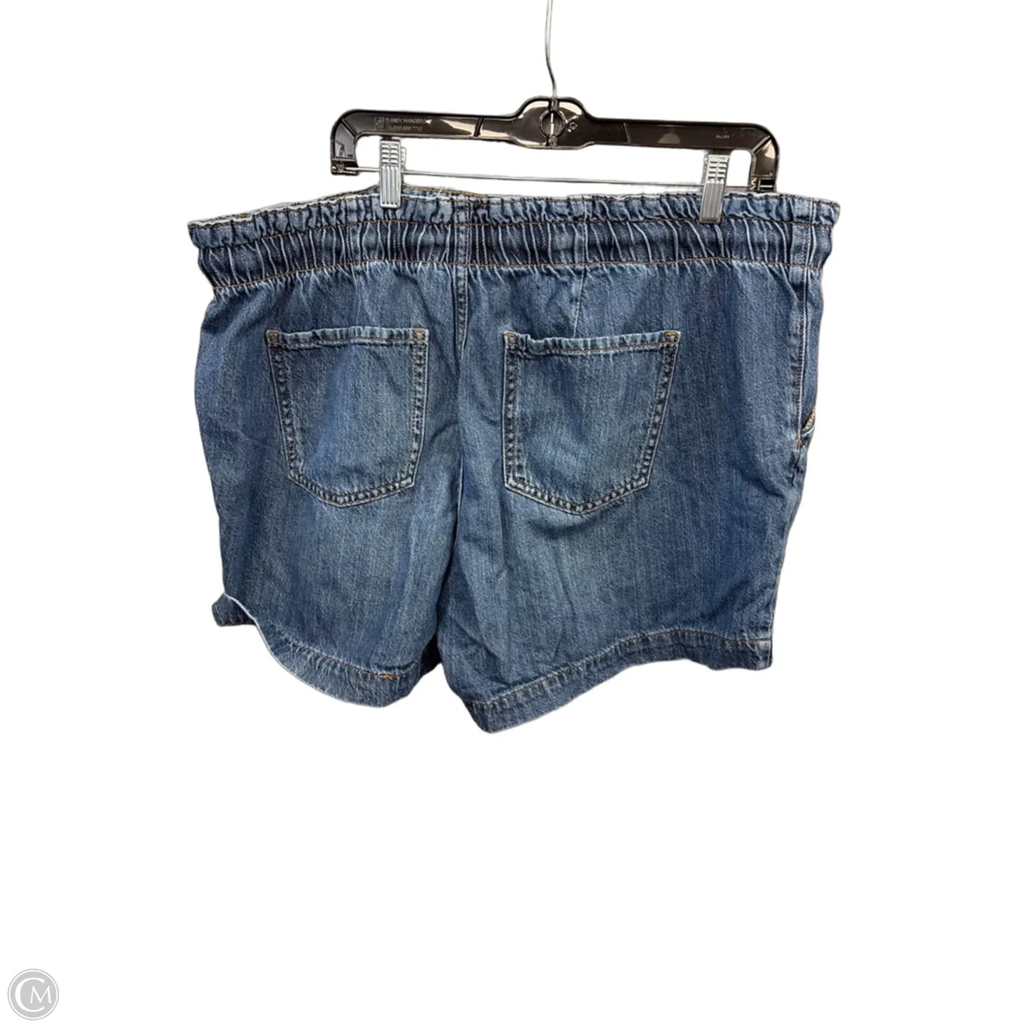 Shorts By Maurices In Blue Denim, Size: 18