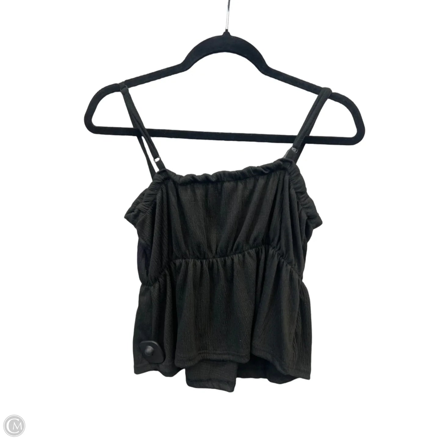 Top Sleeveless By Clothes Mentor In Black, Size: M