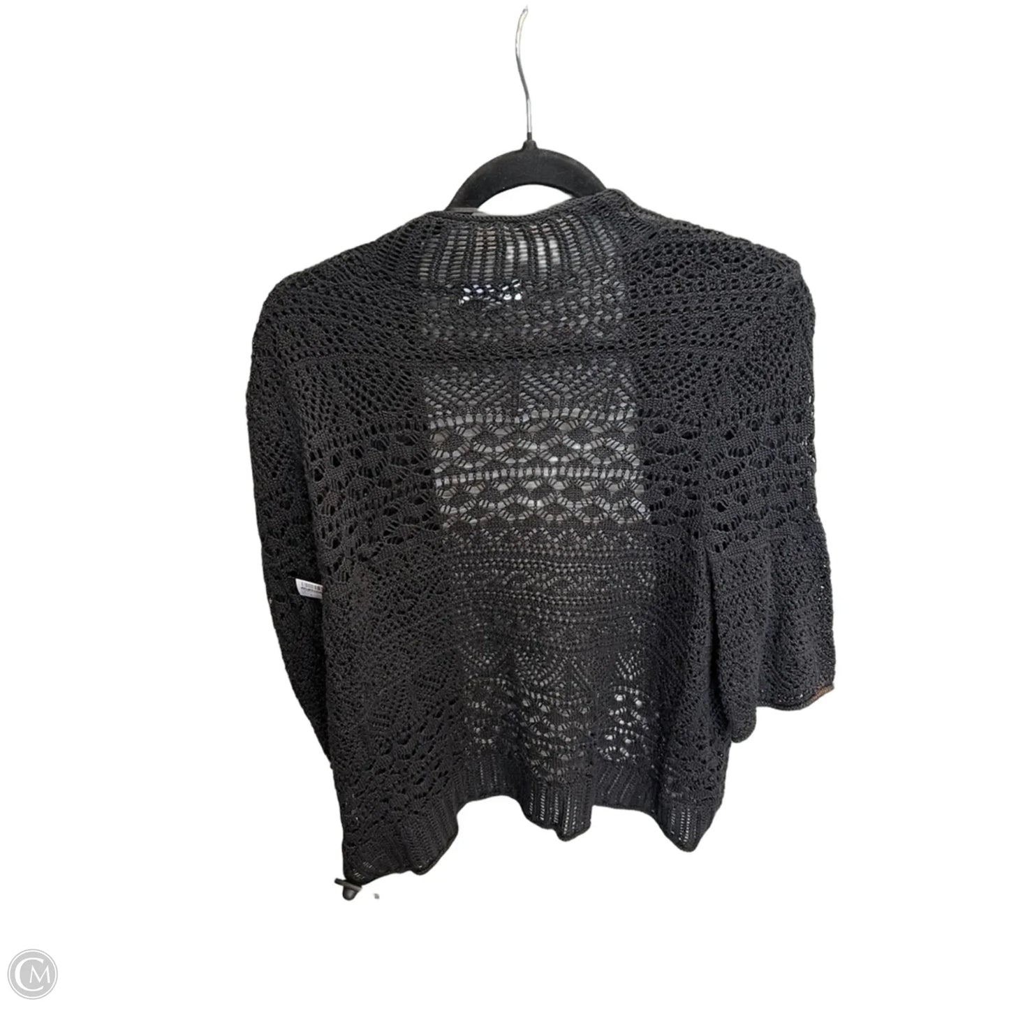 Cardigan By Jm Collections In Black, Size: M