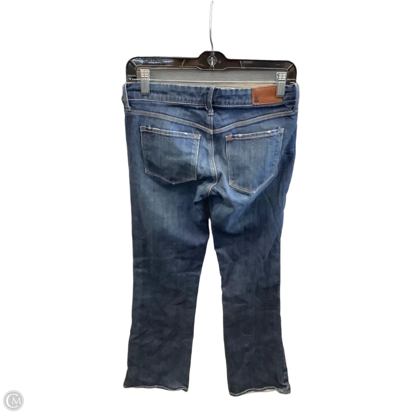 Jeans Straight By H&m In Blue Denim, Size: 4