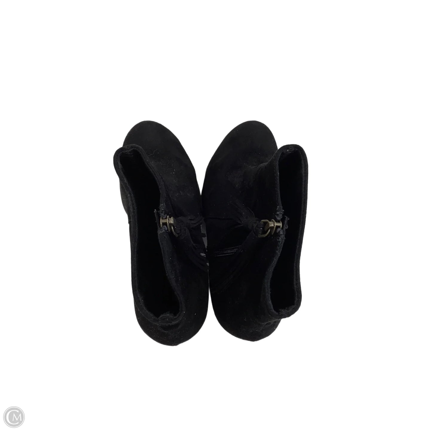 Boots Ankle Heels By Old Navy In Black, Size: 8