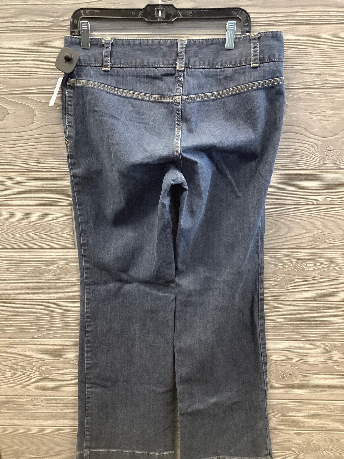 Jeans Wide Leg By Talbots In Blue Denim, Size: 8