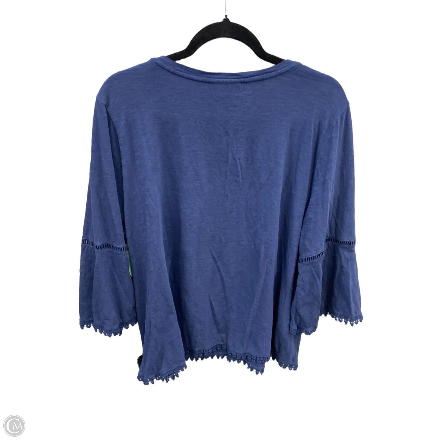 Top Long Sleeve By Style And Company In Navy, Size: Xl