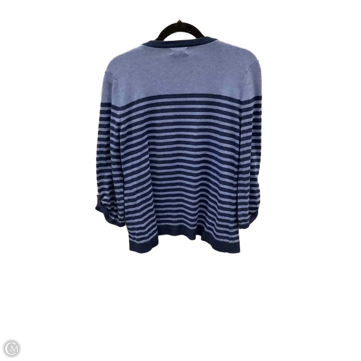 Cardigan By Studio Works In Blue, Size: Mp