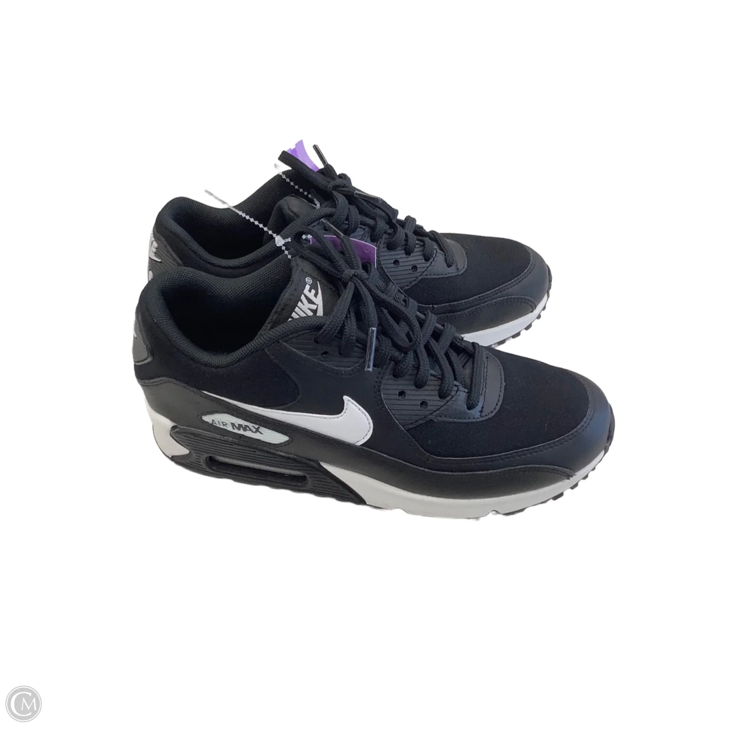 Shoes Athletic By Nike Apparel In Black & White, Size: 7