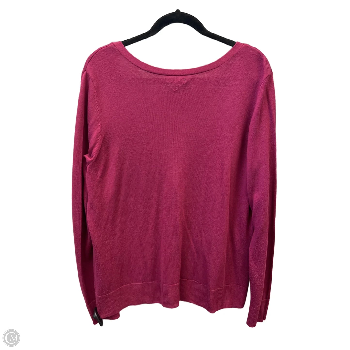 Cardigan By Apt 9 In Purple, Size: Xl