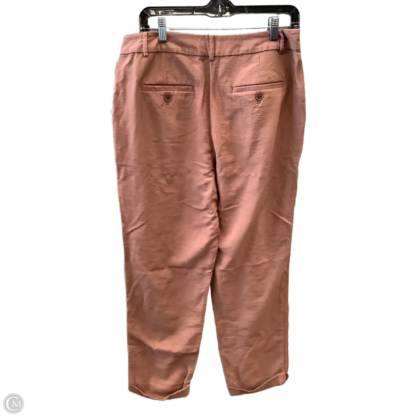 Pants Linen By Loft In Brown, Size: 6