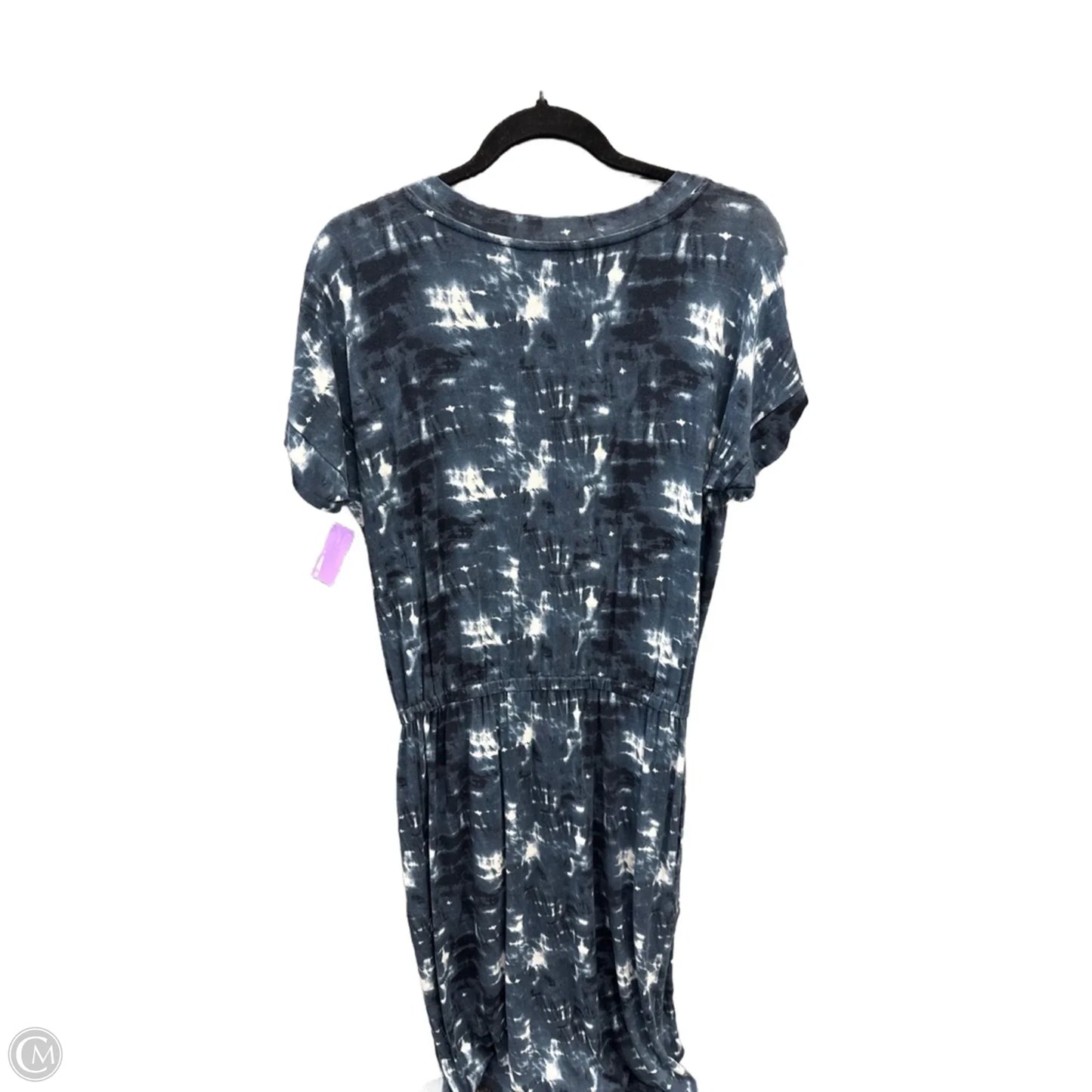 Dress Casual Midi By Banana Republic In Blue, Size: S