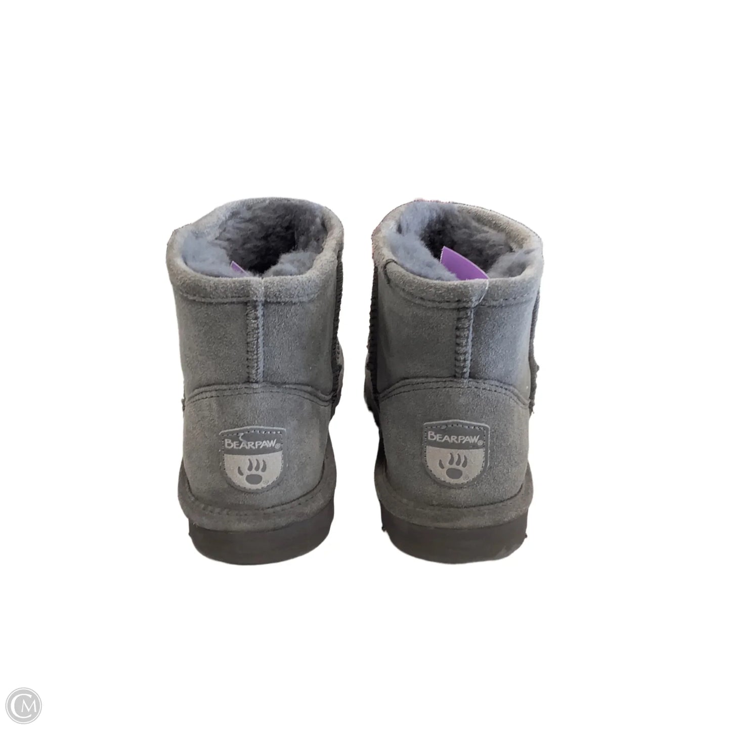 Boots Ankle Flats By Bearpaw In Grey, Size: 6