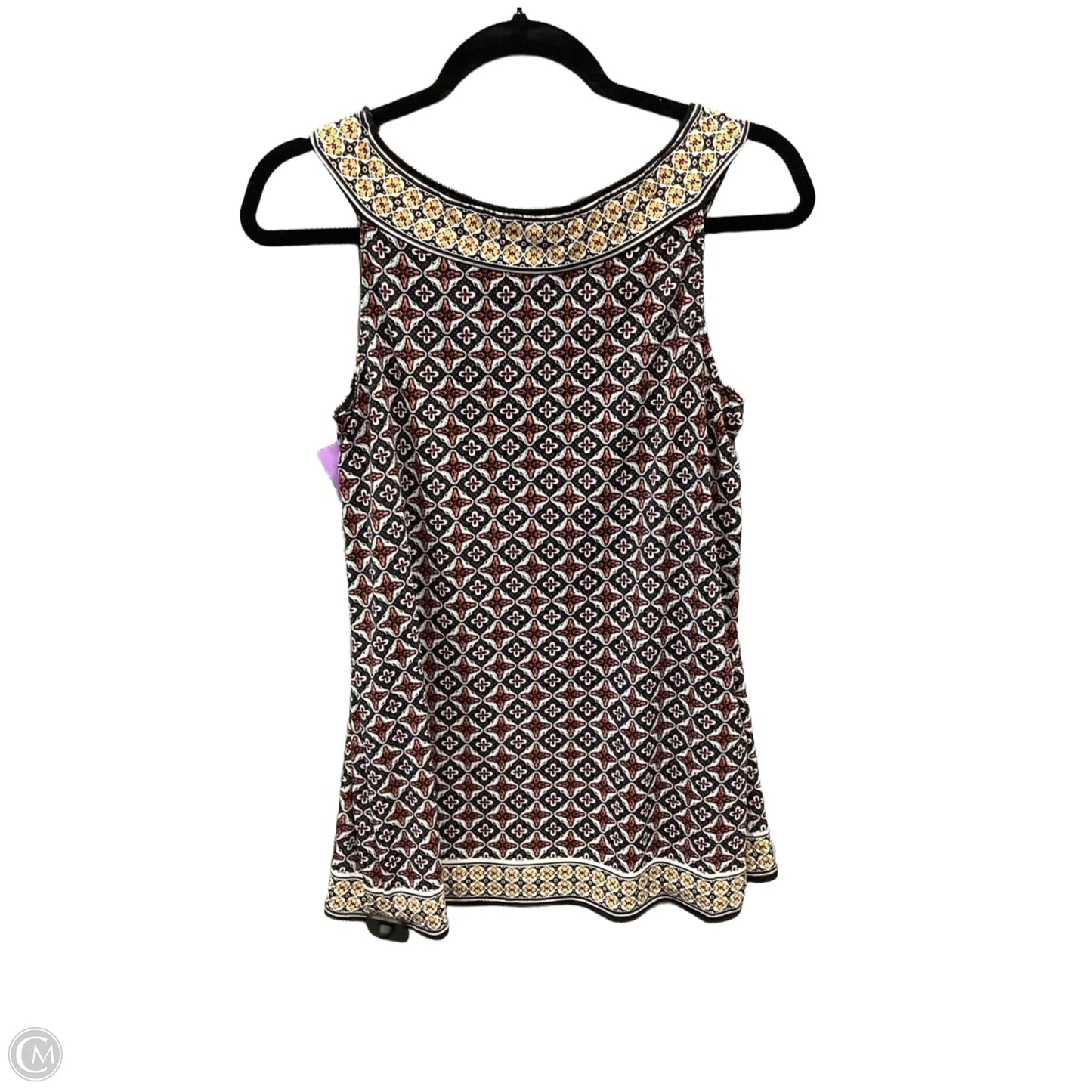 Top Sleeveless By Max Studio In Multi-colored, Size: S