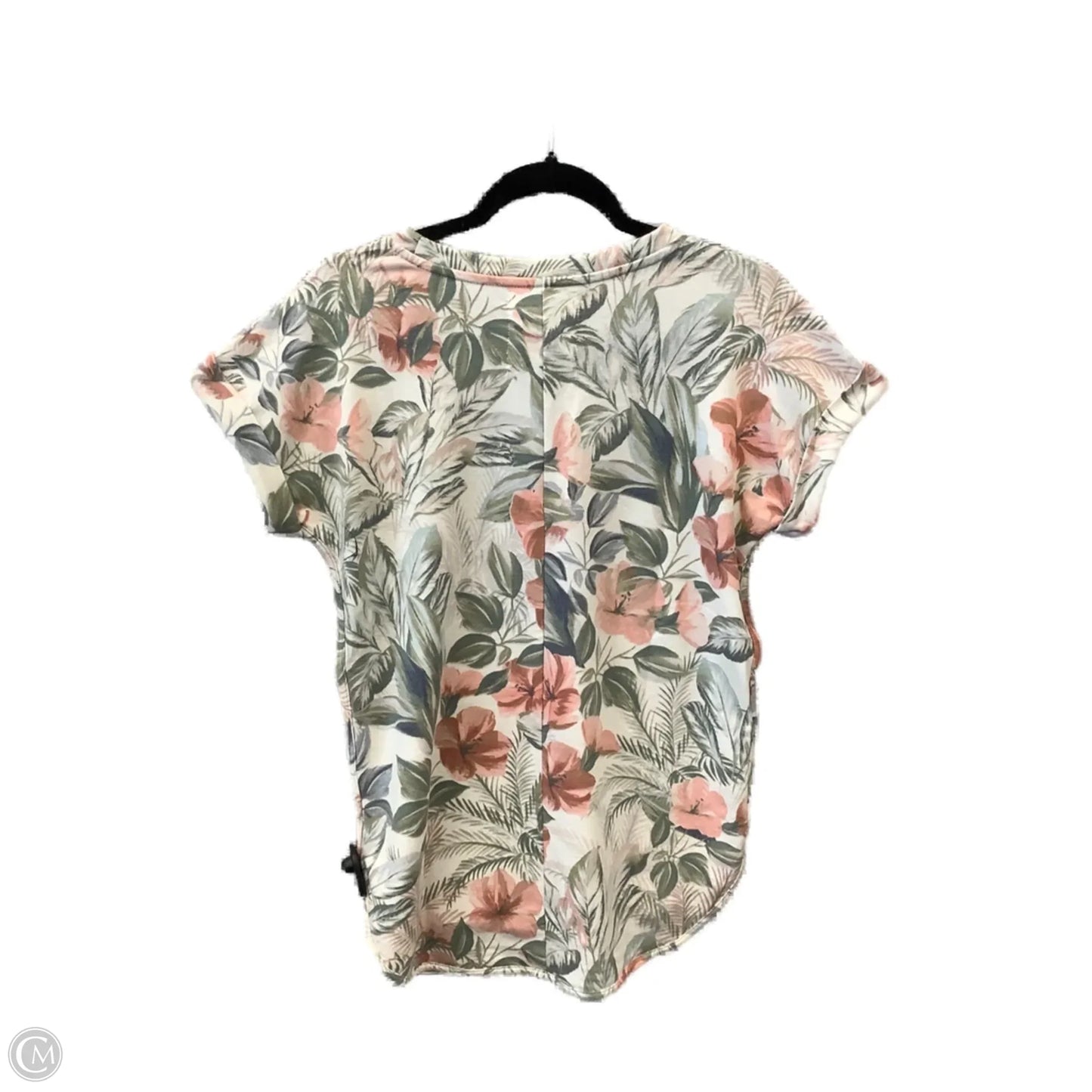 Top Short Sleeve By Cupio In Multi-colored, Size: S