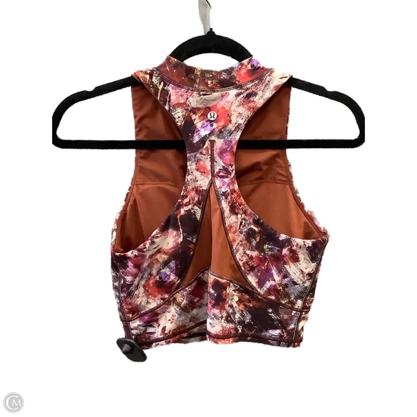 Athletic Bra By Lululemon In Brown & Purple, Size: 6