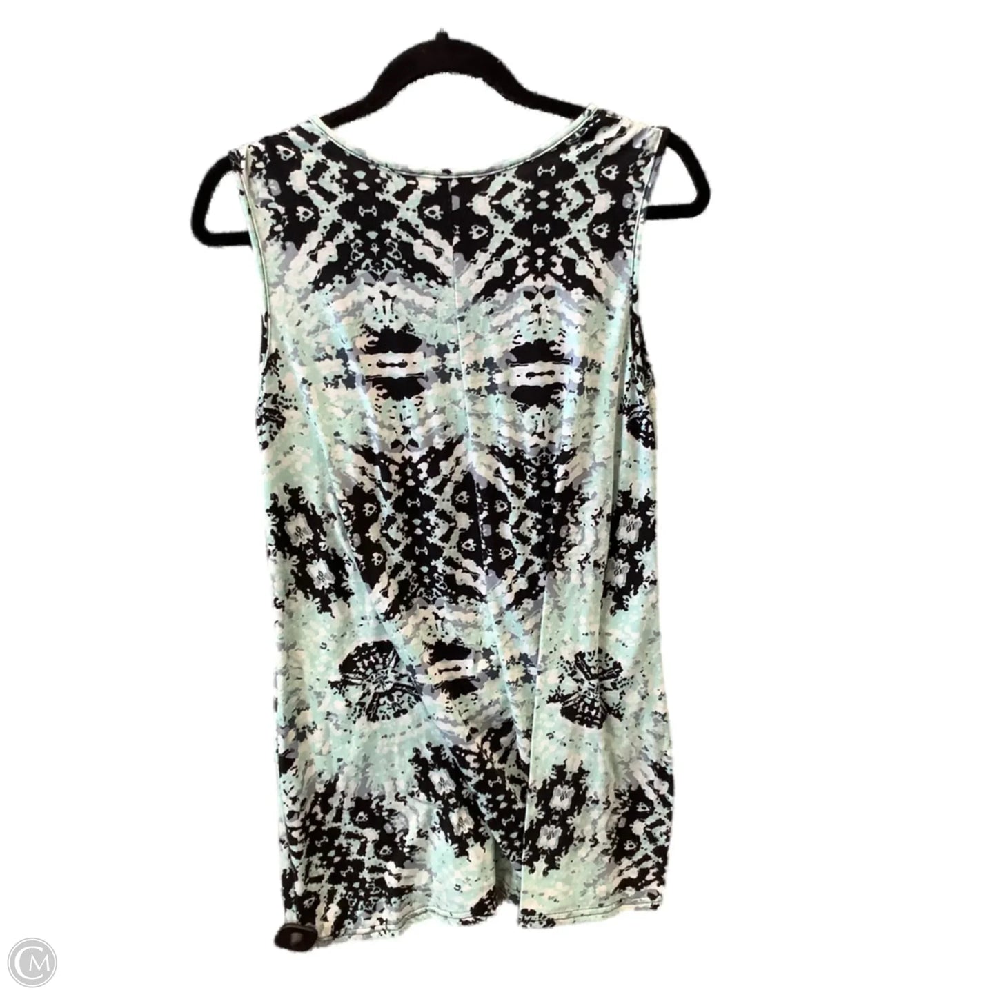 Dress Casual Midi By Bobbie Brooks In Black & Blue, Size: M
