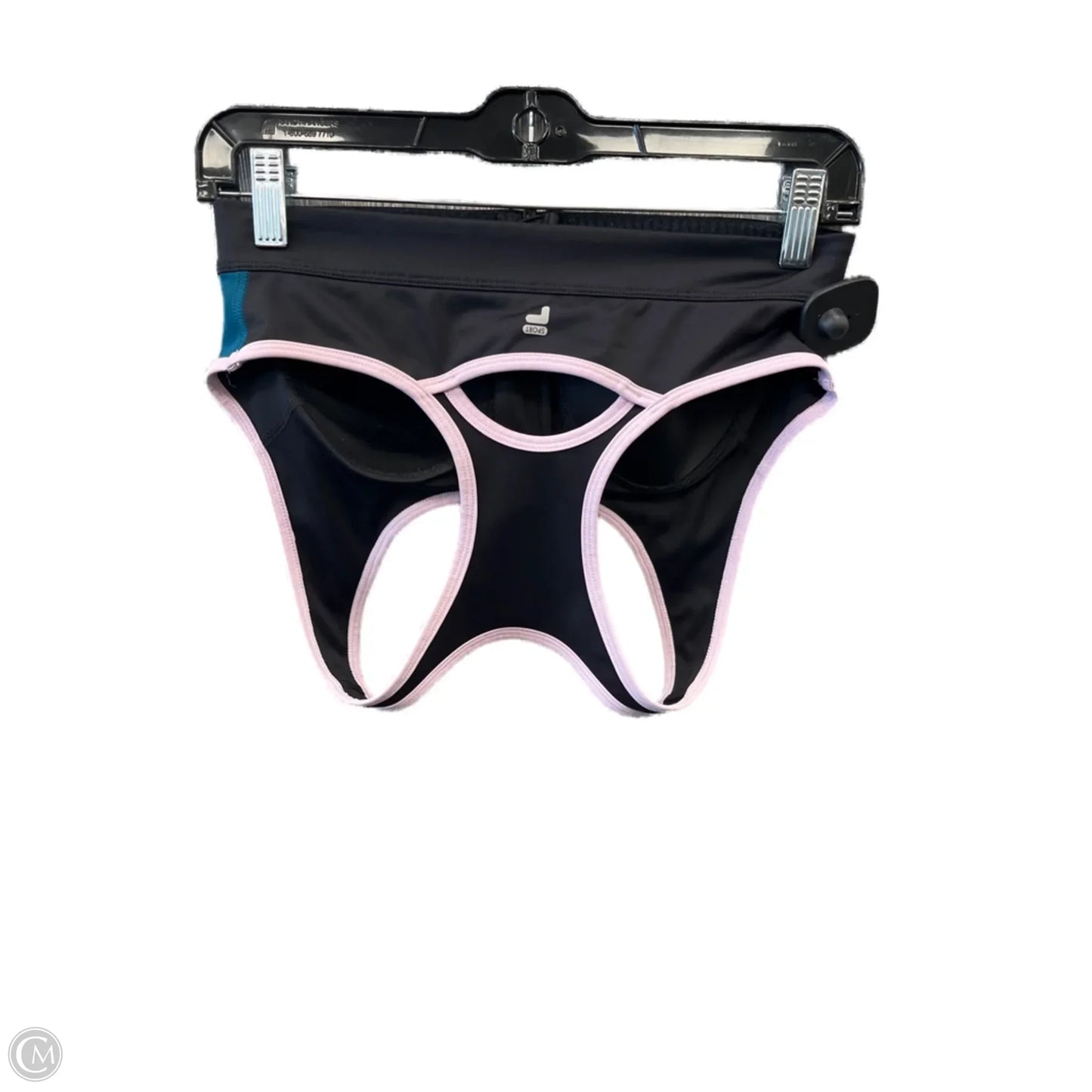 Athletic Bra By Fila In Black & Pink, Size: S