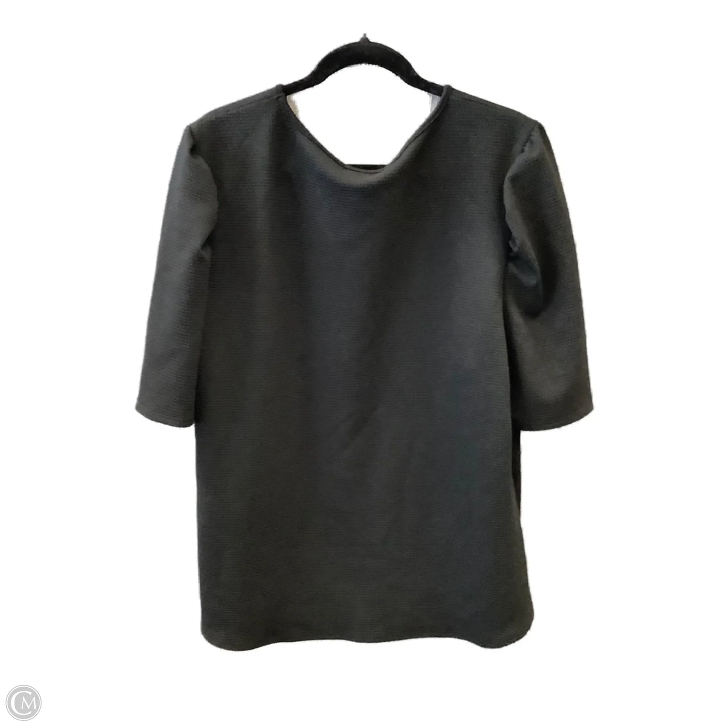 Top Short Sleeve By Clothes Mentor In Black, Size: 3x