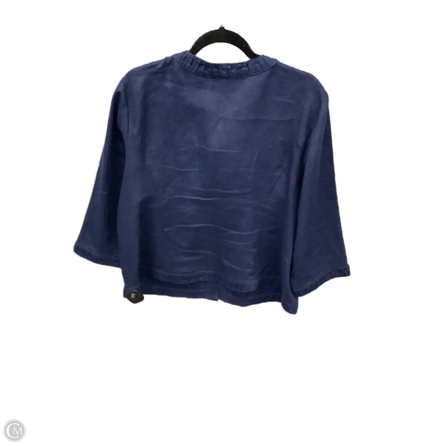 Blazer By Chicos In Blue, Size: Xl