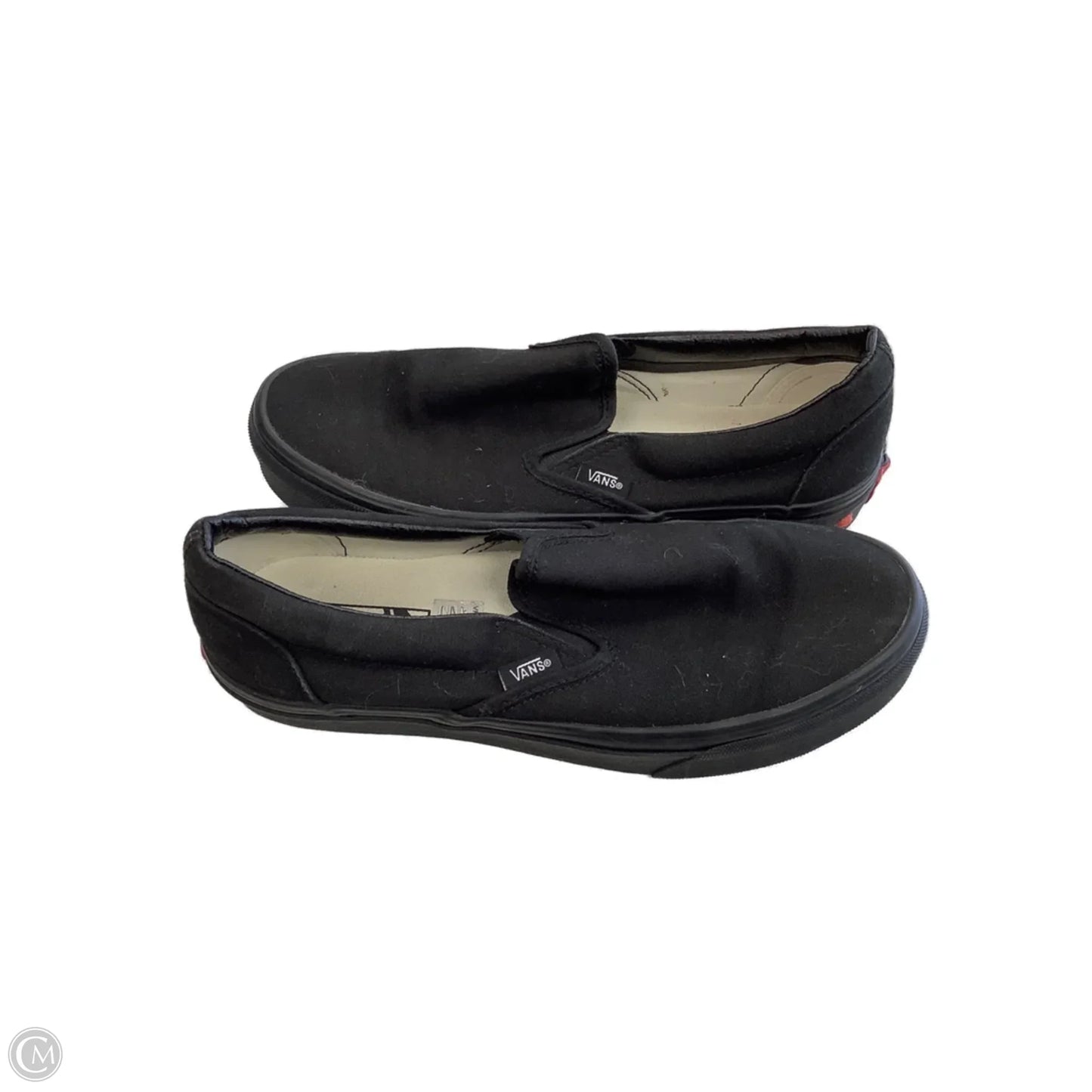 Shoes Sneakers By Vans In Black, Size: 8.5