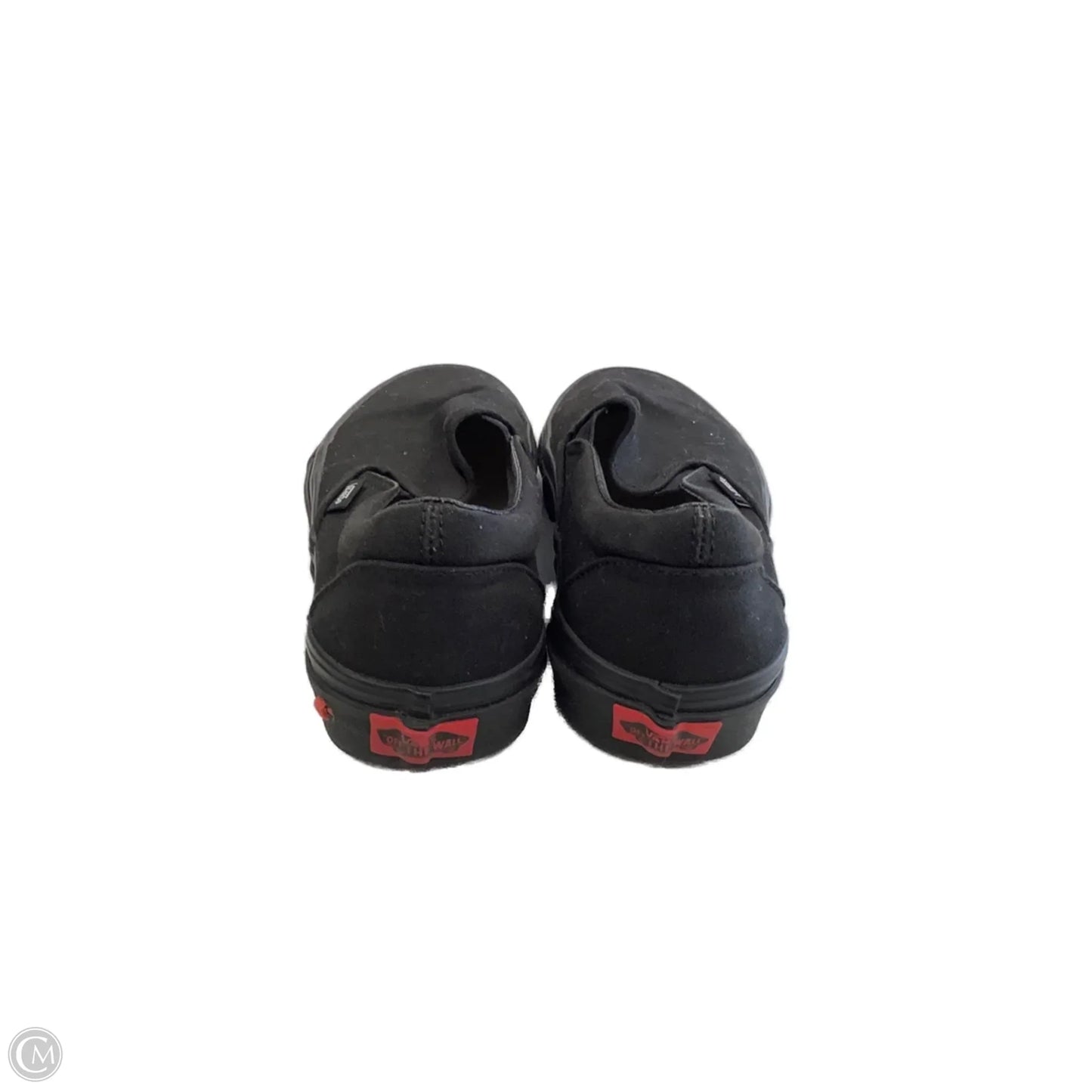 Shoes Sneakers By Vans In Black, Size: 8.5