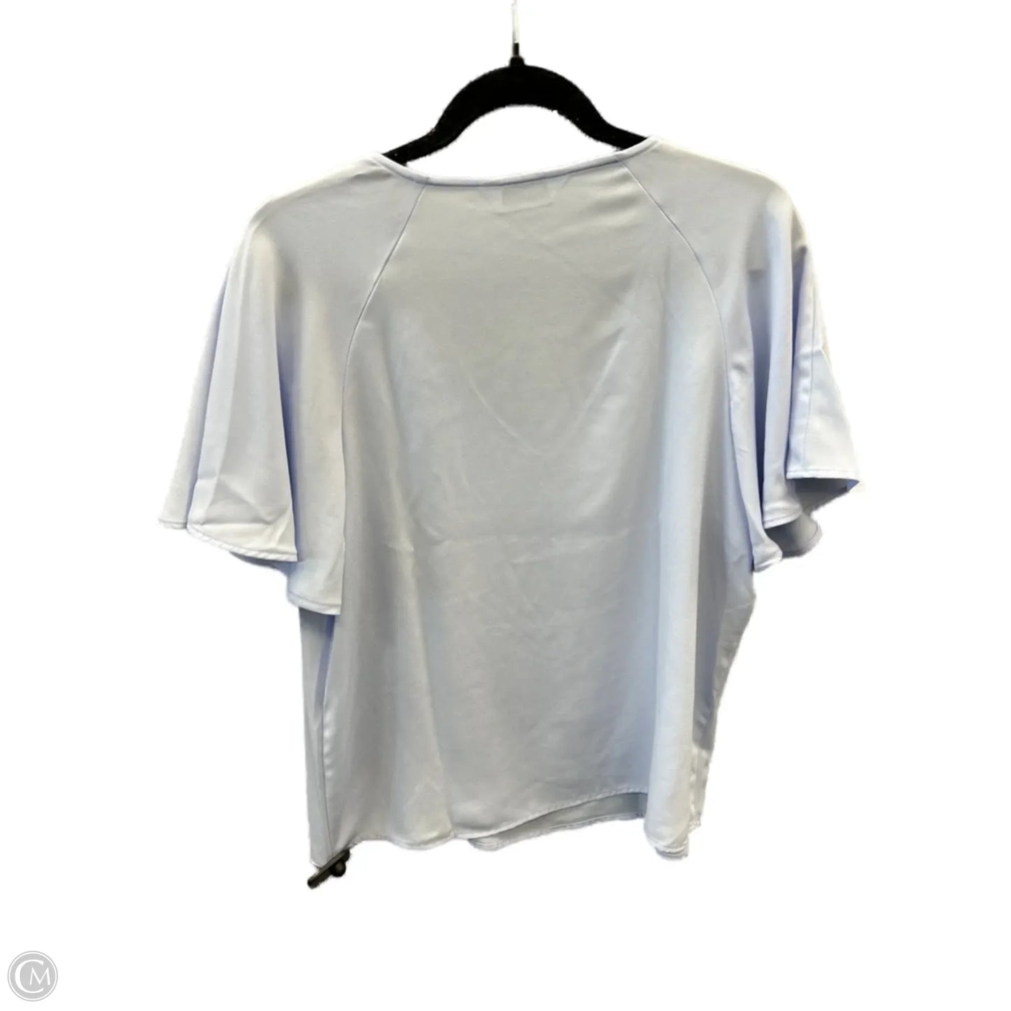 Top Short Sleeve By Nine West Apparel In Blue, Size: M